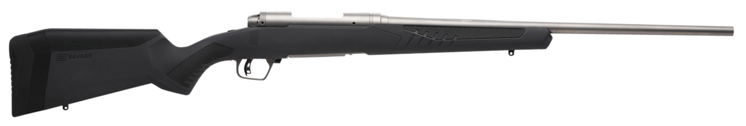 Savage Arms 57089 110 Storm Left Hand 308 Win 4+1 22" Matte Stainless-img-0