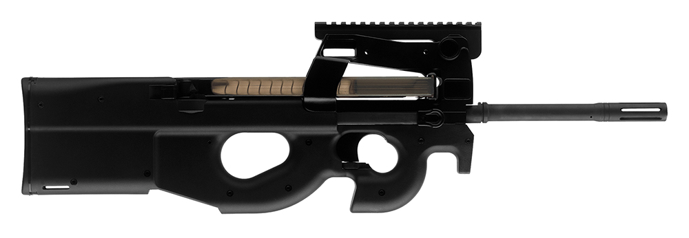 FN 3848950460 PS90 5.7x28mm 30+1 16" Black Ported Barrel, Black Picatinny-img-0