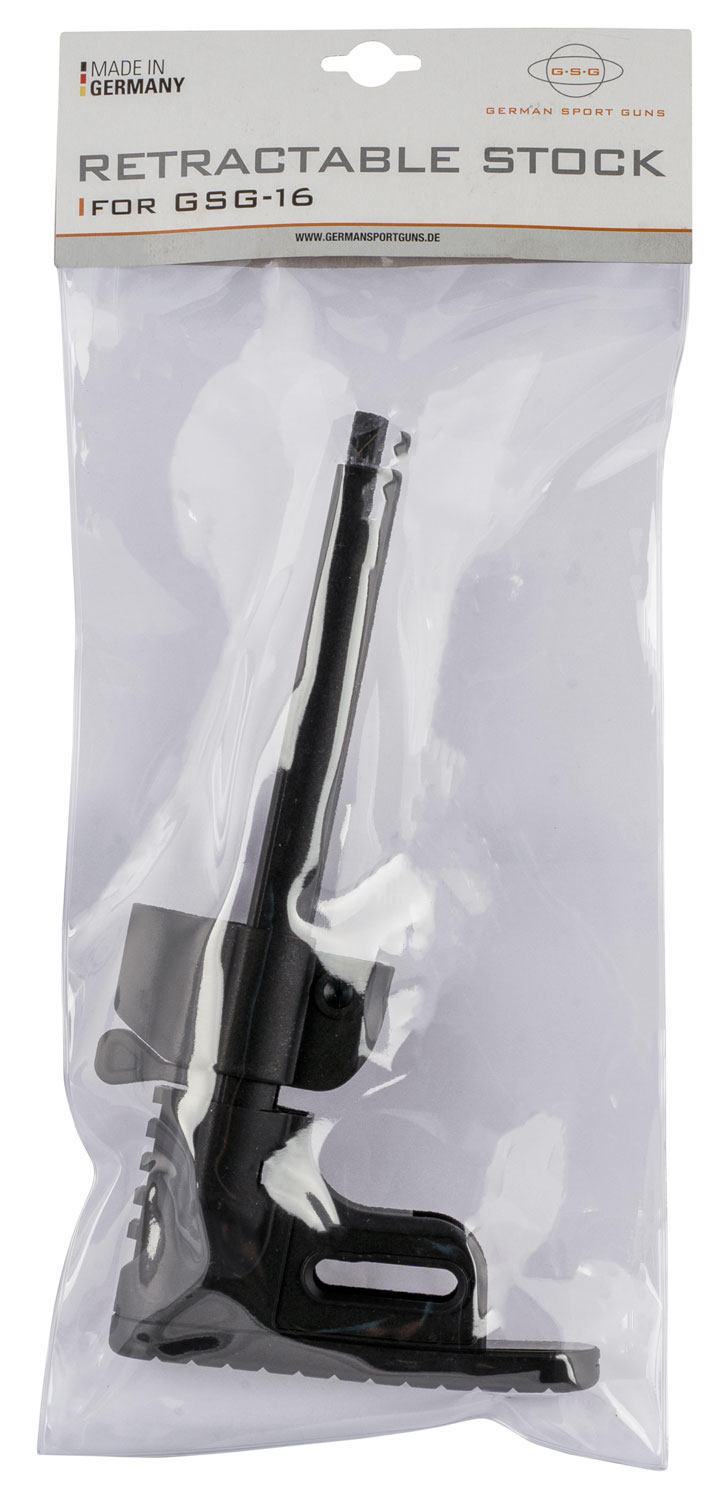 GSG GER4020108 OEM Replacement Stock Black Synthetic Retractable with-img-0