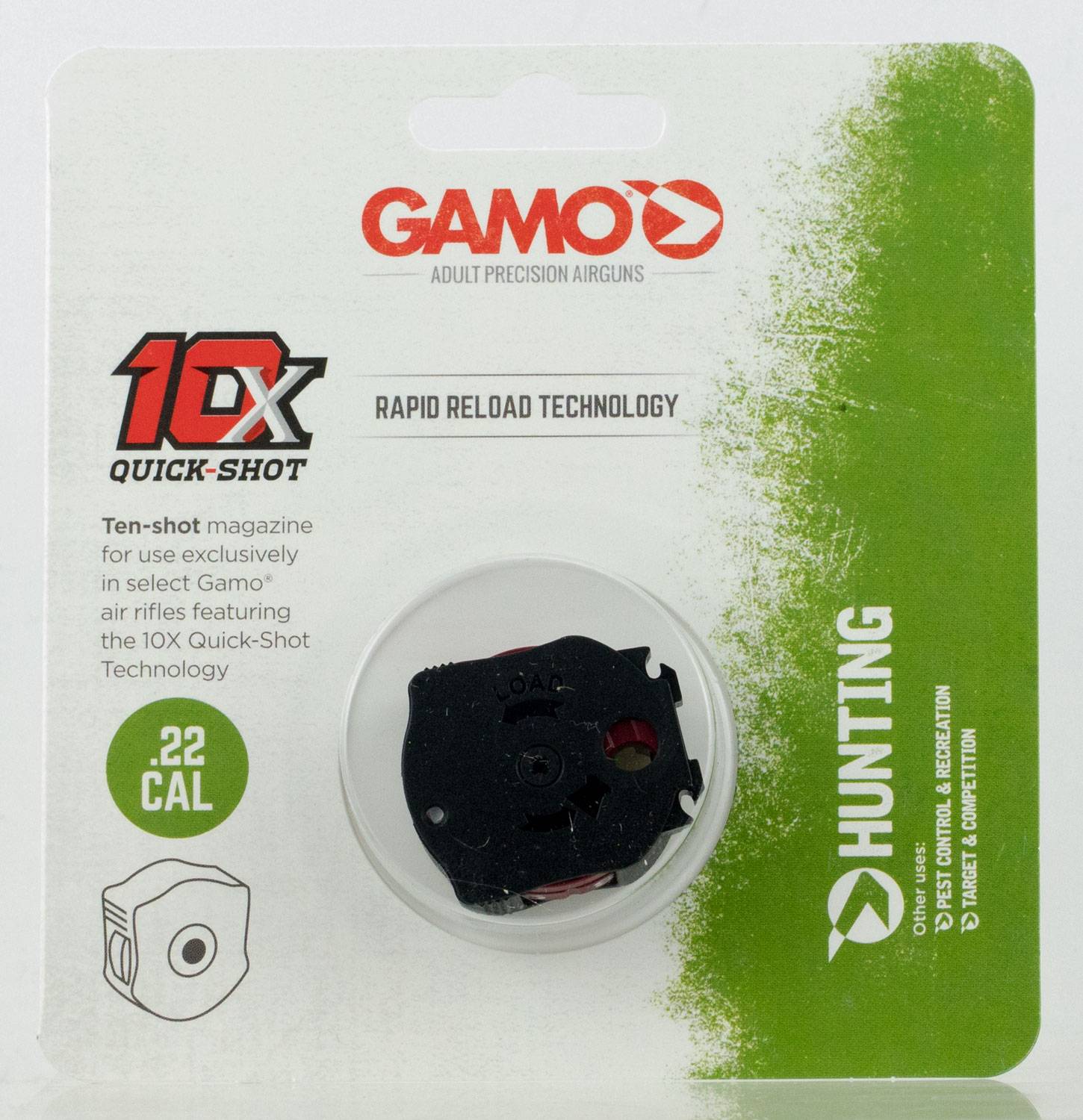 Gamo 10X Quick-Shot Magazine for Swarm .22 Caliber-img-0