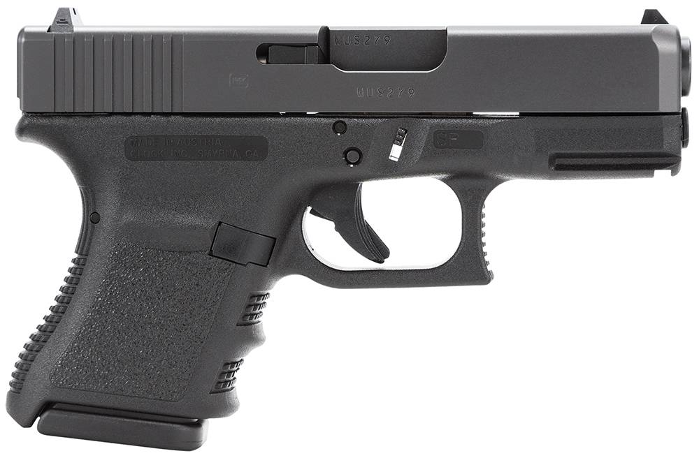 Glock PF2950201 G29SF Short Frame 10mm 3.78 Barrel Fixed Sights Black 2 10-rd Mags