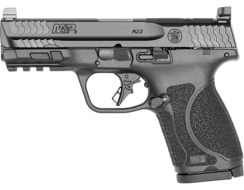 M&P 9 Compact M2.0 OR Optic Ready NTS Blk 9mm Luger 4in 15rnd SF