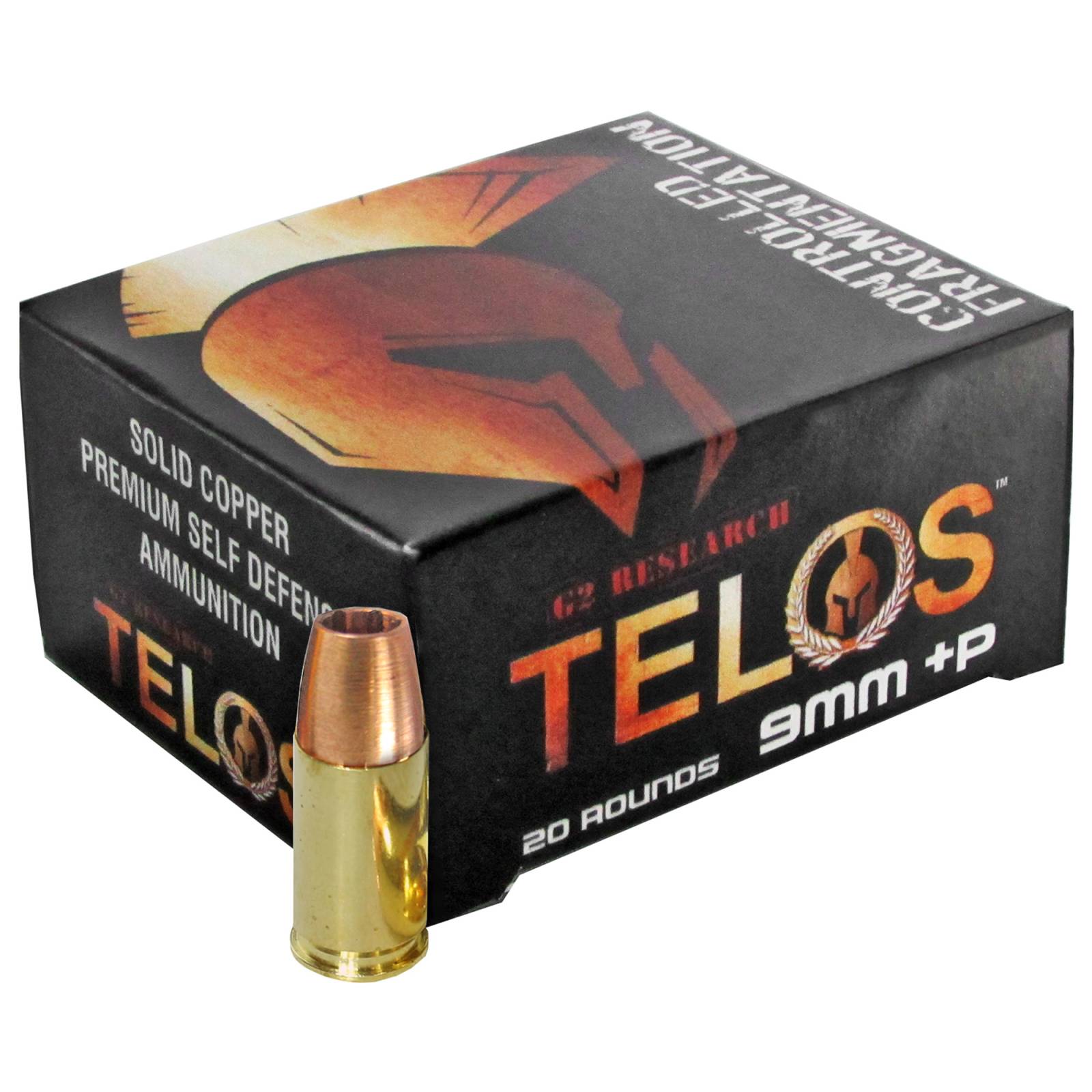 G2 Research TELOS 9MM+P Telos  9mm Luger +P 92 gr Copper Hollow Point 20-img-0