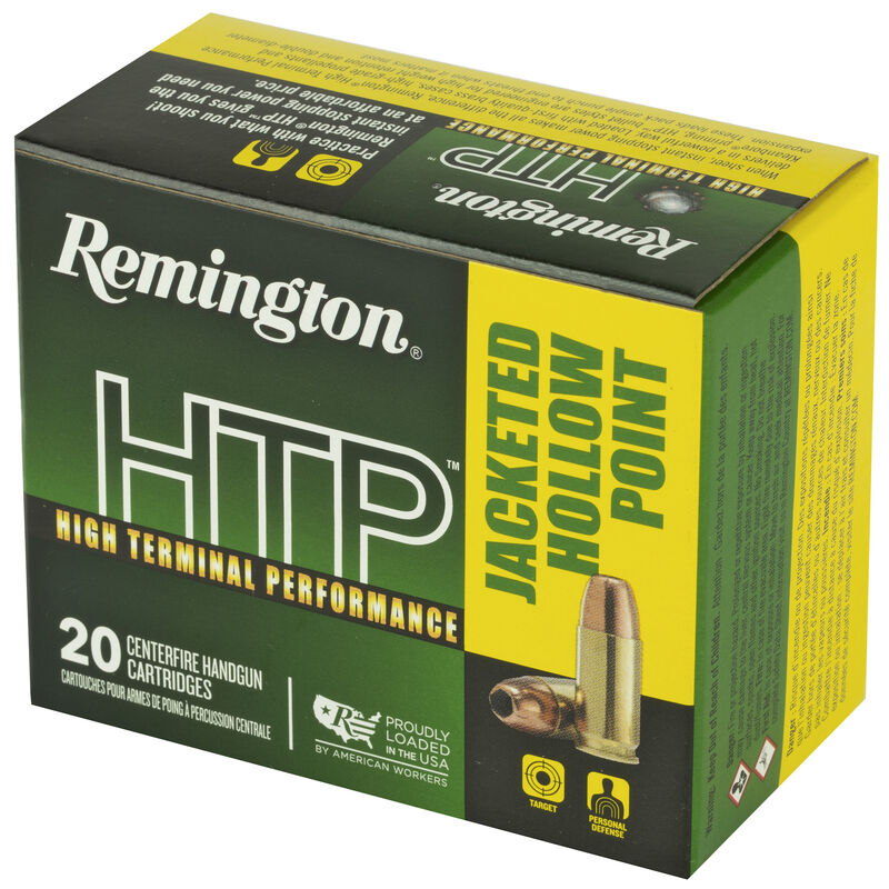 Remington High Terminal Performance 45 ACP 230 Grain Jacketed Hollow Point-img-0