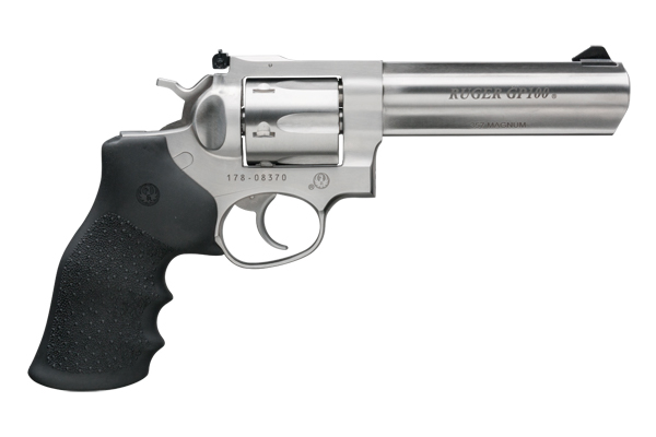 Ruger GP100 Double-Action Revolver: Stainless Steel, 5" Heavy Barrel-img-0