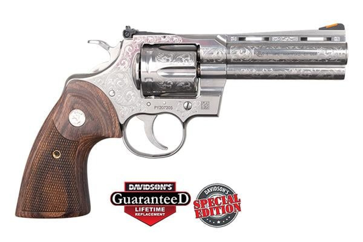 Colt Python 2020 Revolver: .357 MAG, 3" Stainless Barrel, 6-Round-img-0