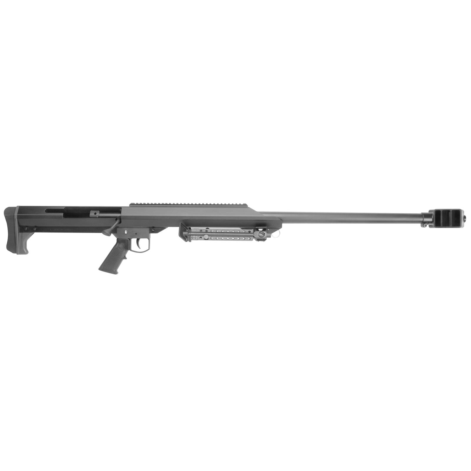 Barrett 13307 M99 50 BMG 32" 1rd Black Cerakote Black Fixed w/Sorbothane-img-0