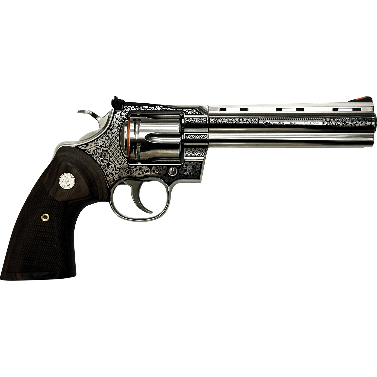 Colt Python "Filigree Barrel and Frame" Handgun .357 Mag 6rd Capacity 6"-img-0