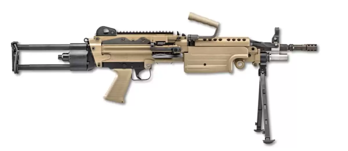 FN AMERICA M249S PARA 5.56x45mm 16.1in 30rd/200rd FDE Semi-Auto Rifle