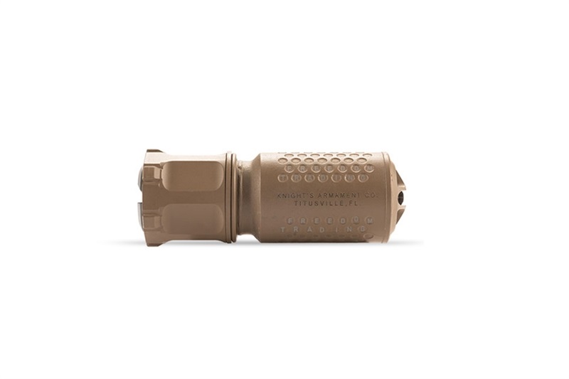 Knights Armament 119354 Suppressor 5.56 MCQ QDC FDE 4.43" 13.9oz